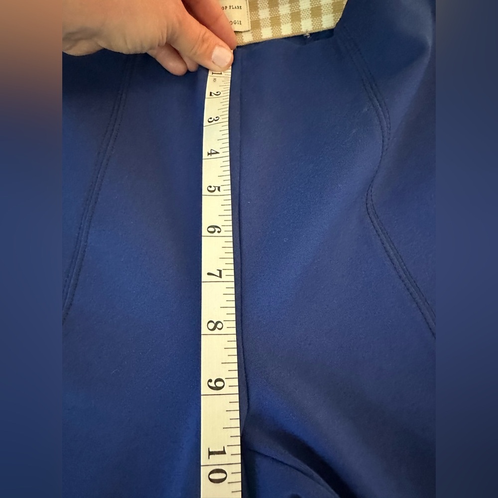 Anthropologie Royal Blue Boot-Cut Pants - Picture 7 of 9